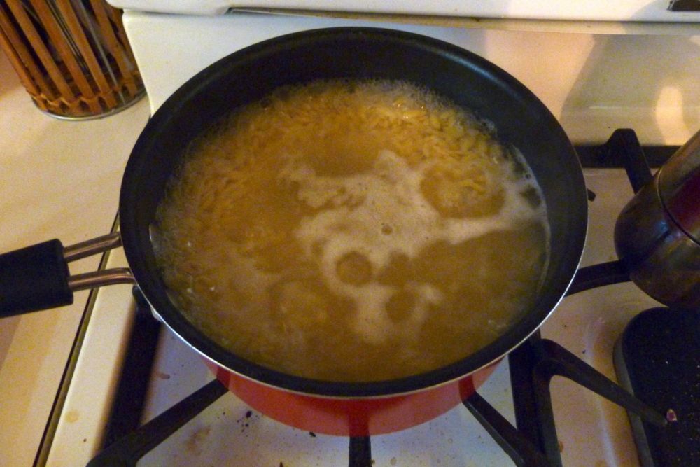 Boiling Orzo