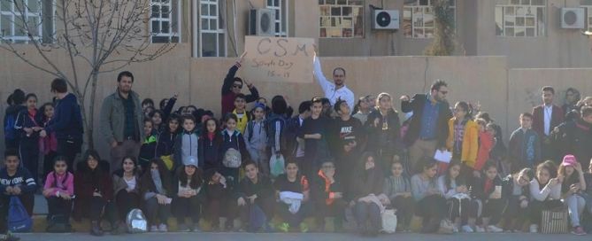 Going to Iraq for Medes School Sports Day